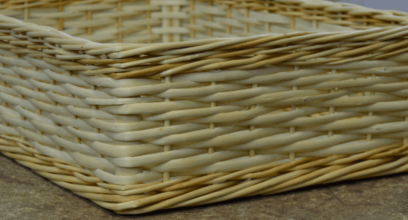 Плетёные короба для магазинов