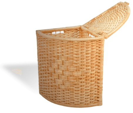 Короба из ивовой лозы: забота, которая чувствуется